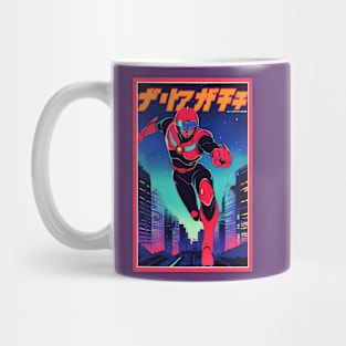 Retro Anime Comic Hero | Anime Origin | Vintage Anime Art Mug